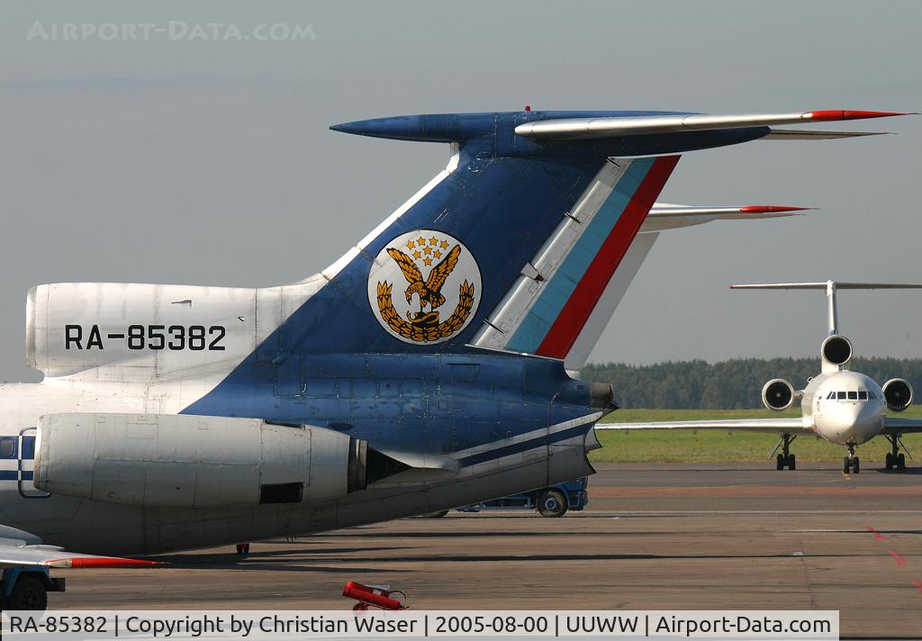 RA-85382, 1979 Tupolev Tu-154B-2 C/N 79A382, KMV