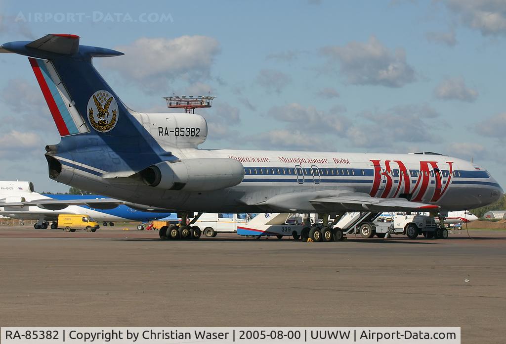 RA-85382, 1979 Tupolev Tu-154B-2 C/N 79A382, KMV