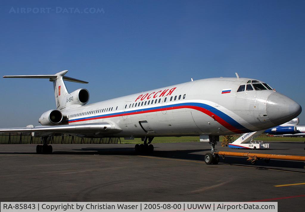 RA-85843, 1995 Tupolev Tu-154M C/N 95A991, Rossija