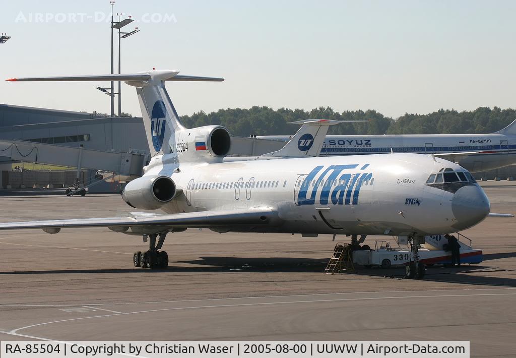 RA-85504, 1981 Tupolev Tu-154B-2 C/N 81A504, UT-Air
