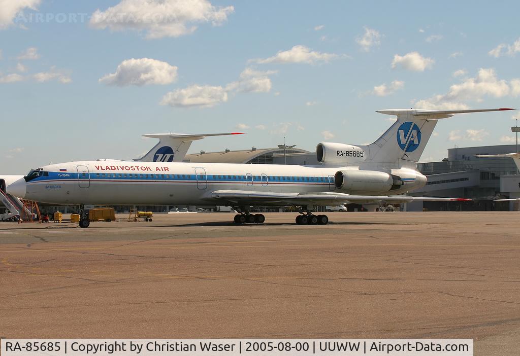 RA-85685, 1990 Tupolev Tu-154M C/N 90A853, Vladivostok Air