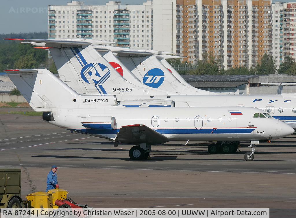 RA-87244, Yakovlev Yak-40 C/N 9531243, untitled
