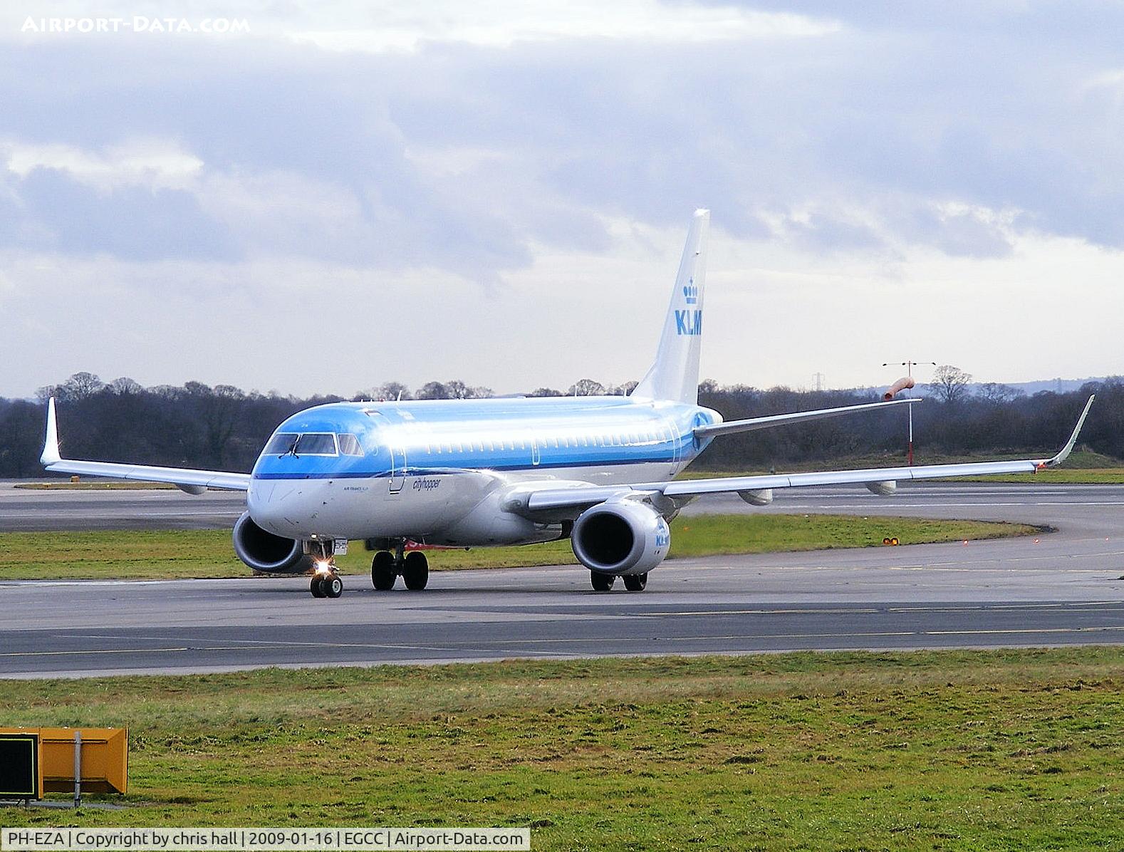 PH-EZA, 2008 Embraer 190LR (ERJ-190-100LR) C/N 19000224, KLM