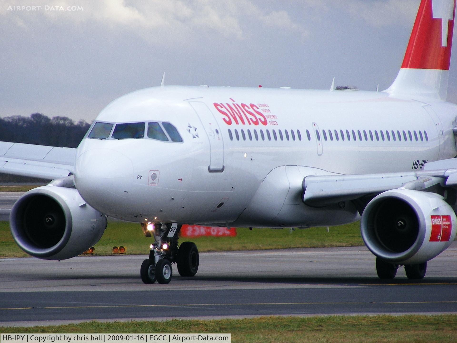 HB-IPY, 1996 Airbus A319-112 C/N 621, Swiss Air