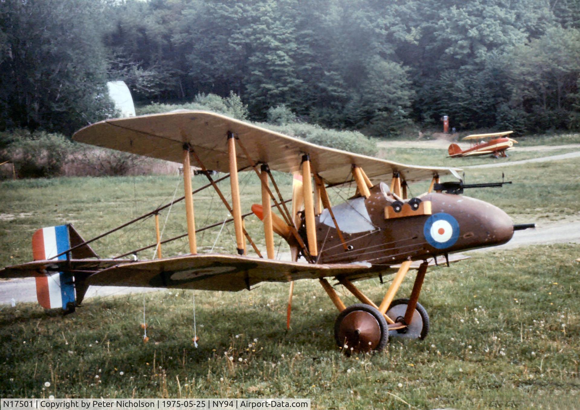 N17501, 1973 Palen PALEN'S F E 8 C/N 300, Static display prior to flight at one of the Rhinebeck Airshows of 1975.