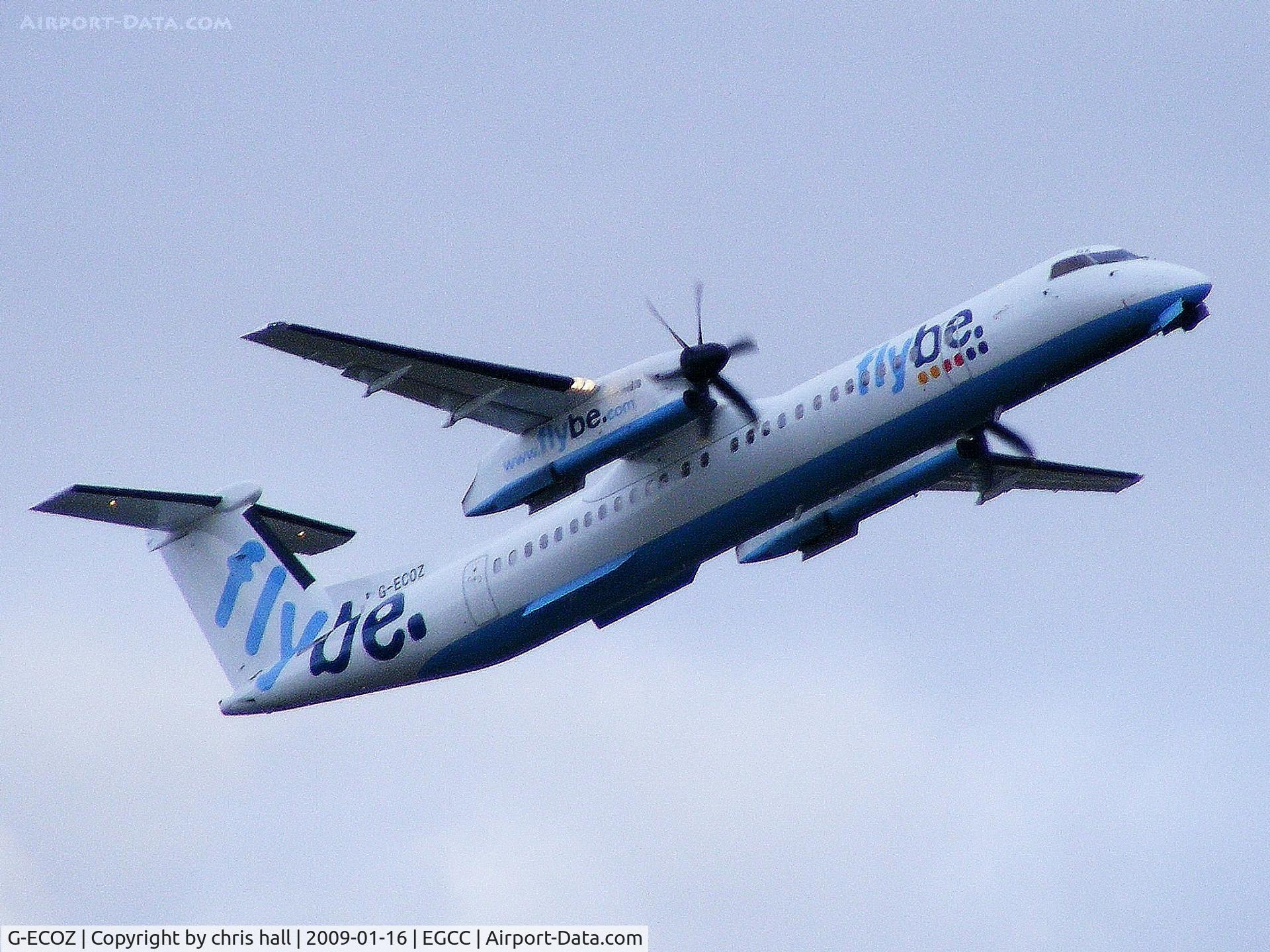 G-ECOZ, 2001 De Havilland Canada DHC-8-402Q Dash 8 C/N 4034, flybe