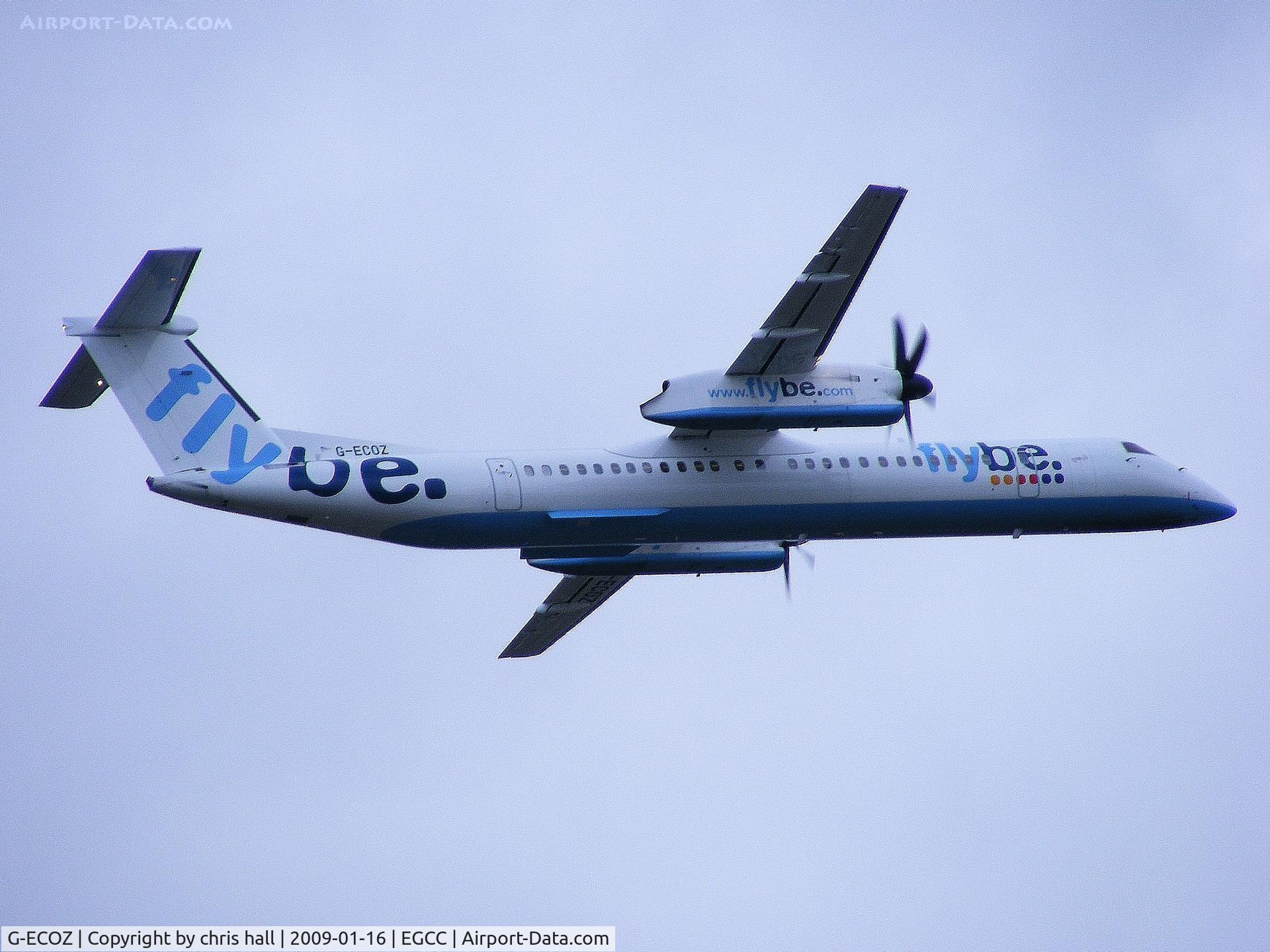 G-ECOZ, 2001 De Havilland Canada DHC-8-402Q Dash 8 C/N 4034, flybe