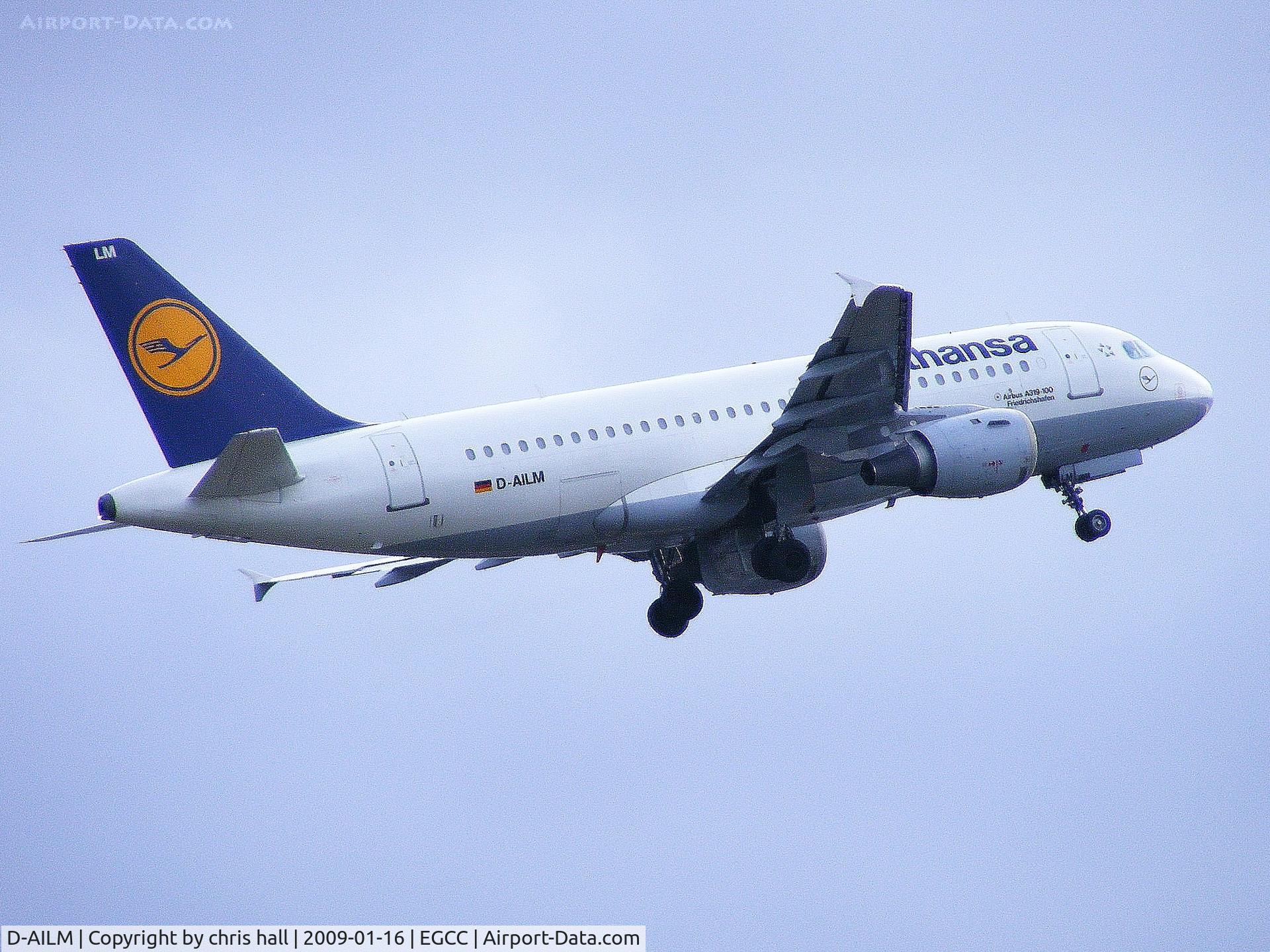 D-AILM, 1997 Airbus A319-114 C/N 694, Lufthansa
