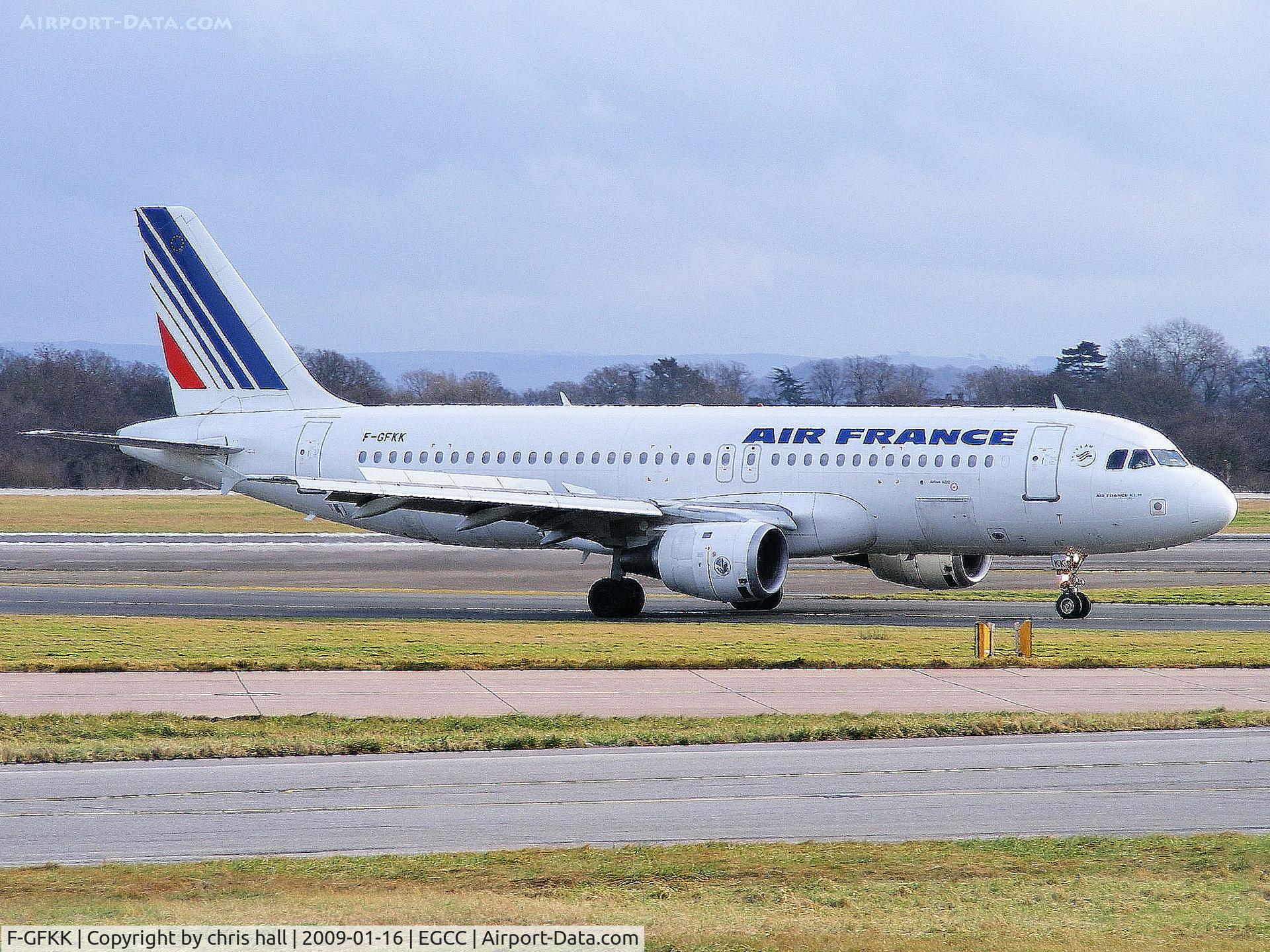 F-GFKK, 1990 Airbus A320-211 C/N 0100, Air France