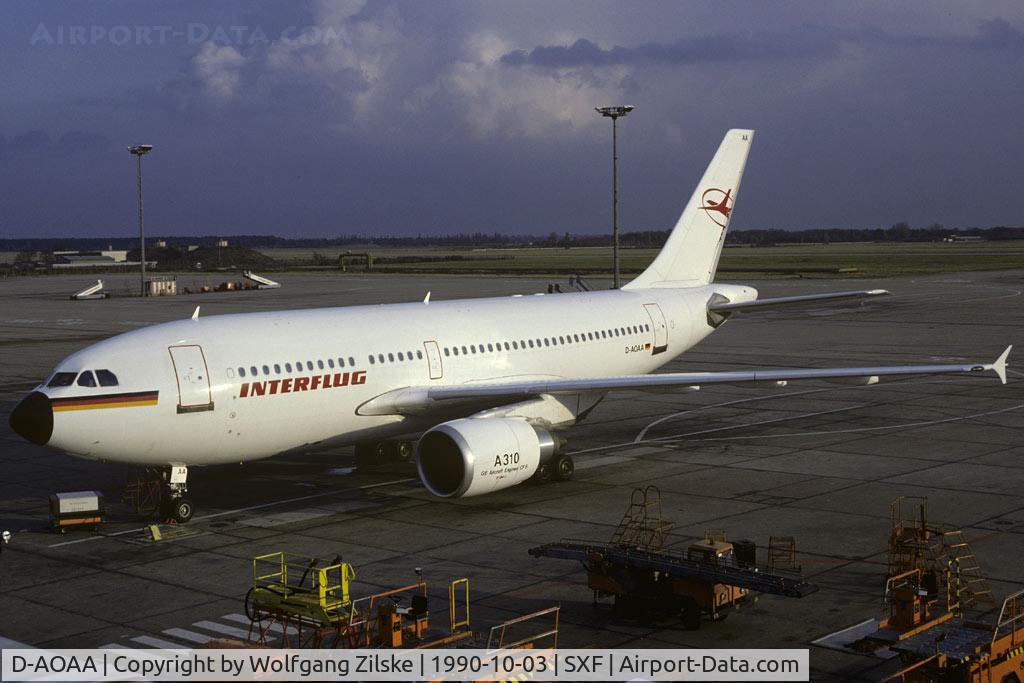 D-AOAA, 1989 Airbus A310-304 C/N 498, visitor