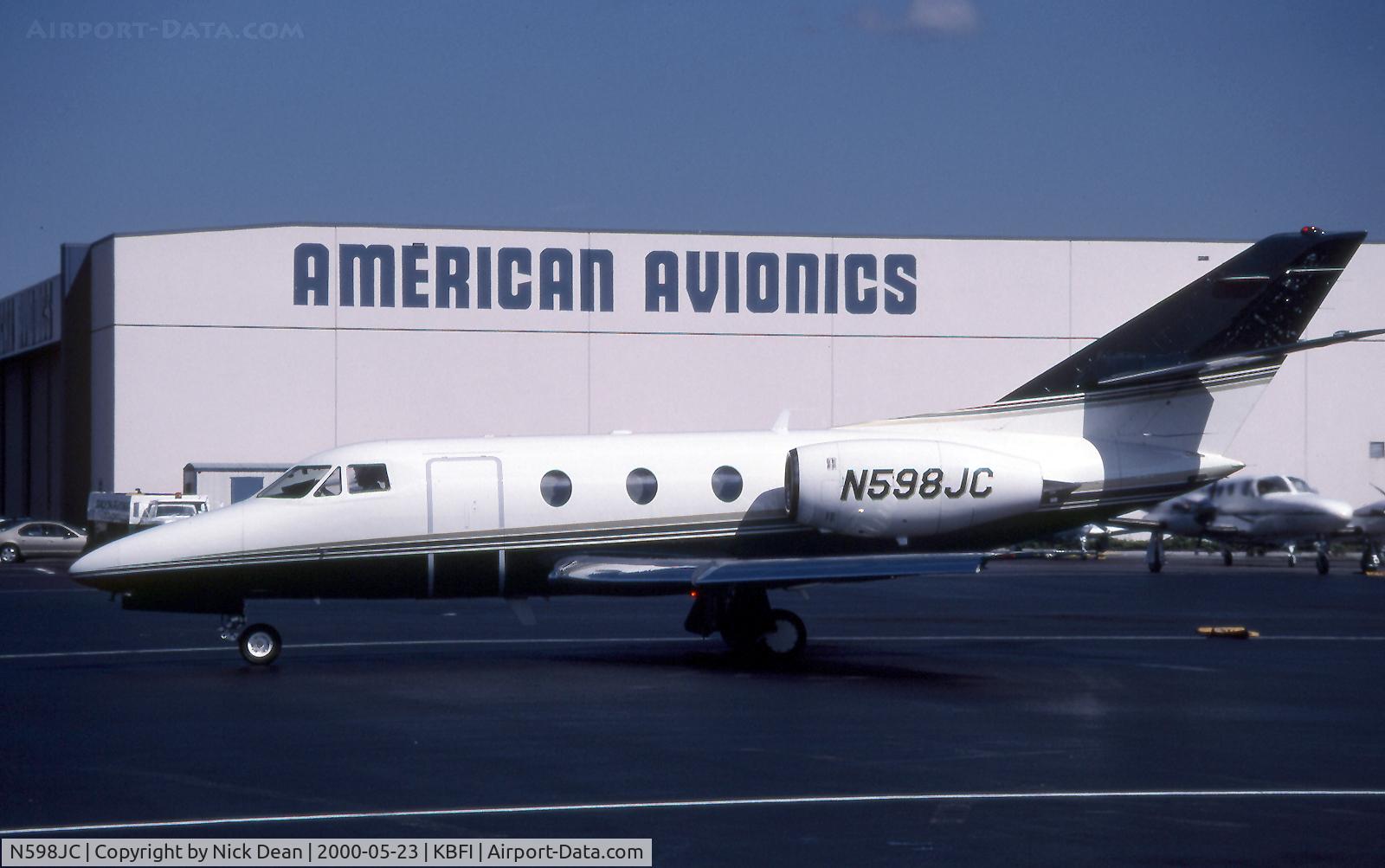 N598JC, 1978 Dassault Falcon 10 C/N 112, KBFI