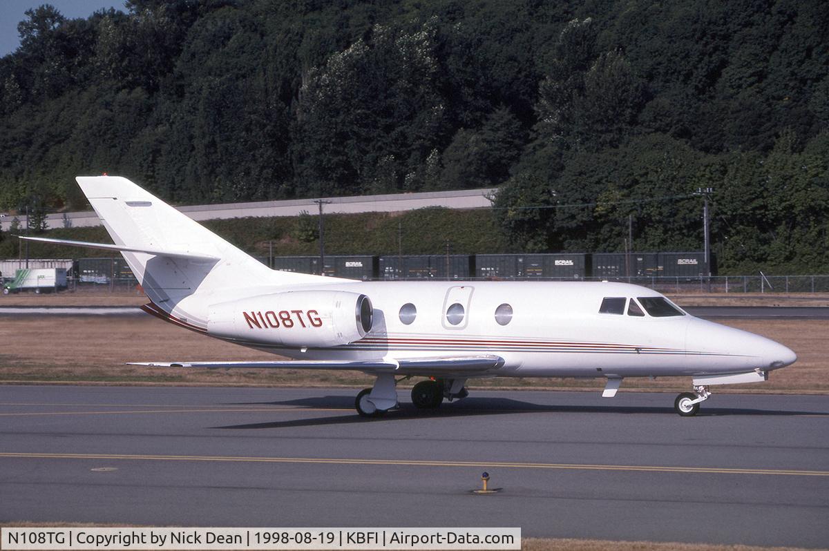 N108TG, Dassault Falcon 10 C/N 114, KBFI