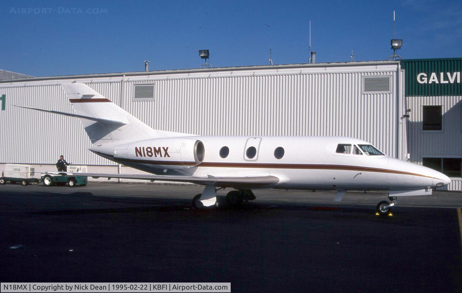 N18MX, 1978 Dassault Falcon 10 C/N 117, KBFI
