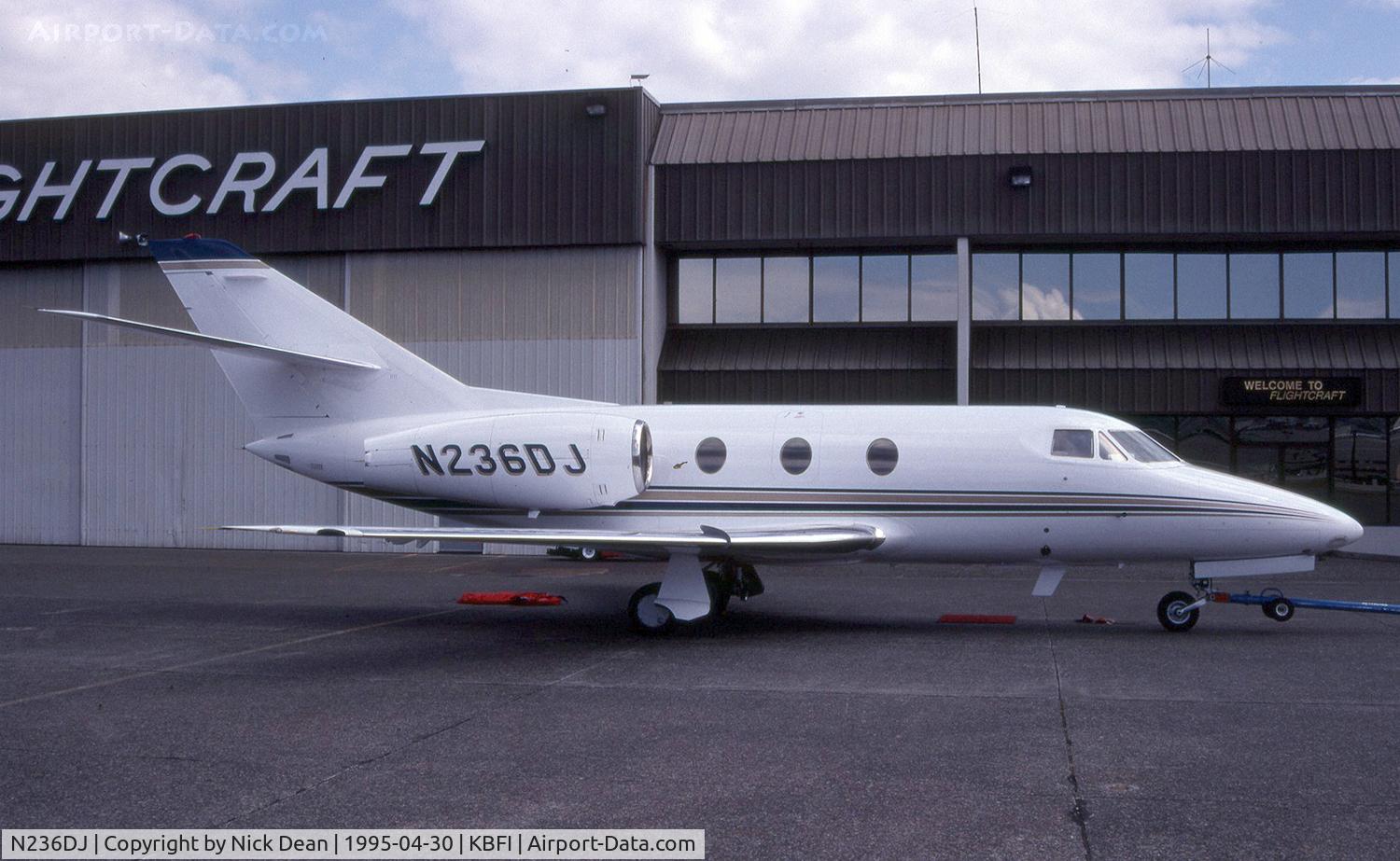 N236DJ, 1979 Dassault Falcon 10 C/N 138, KBFI