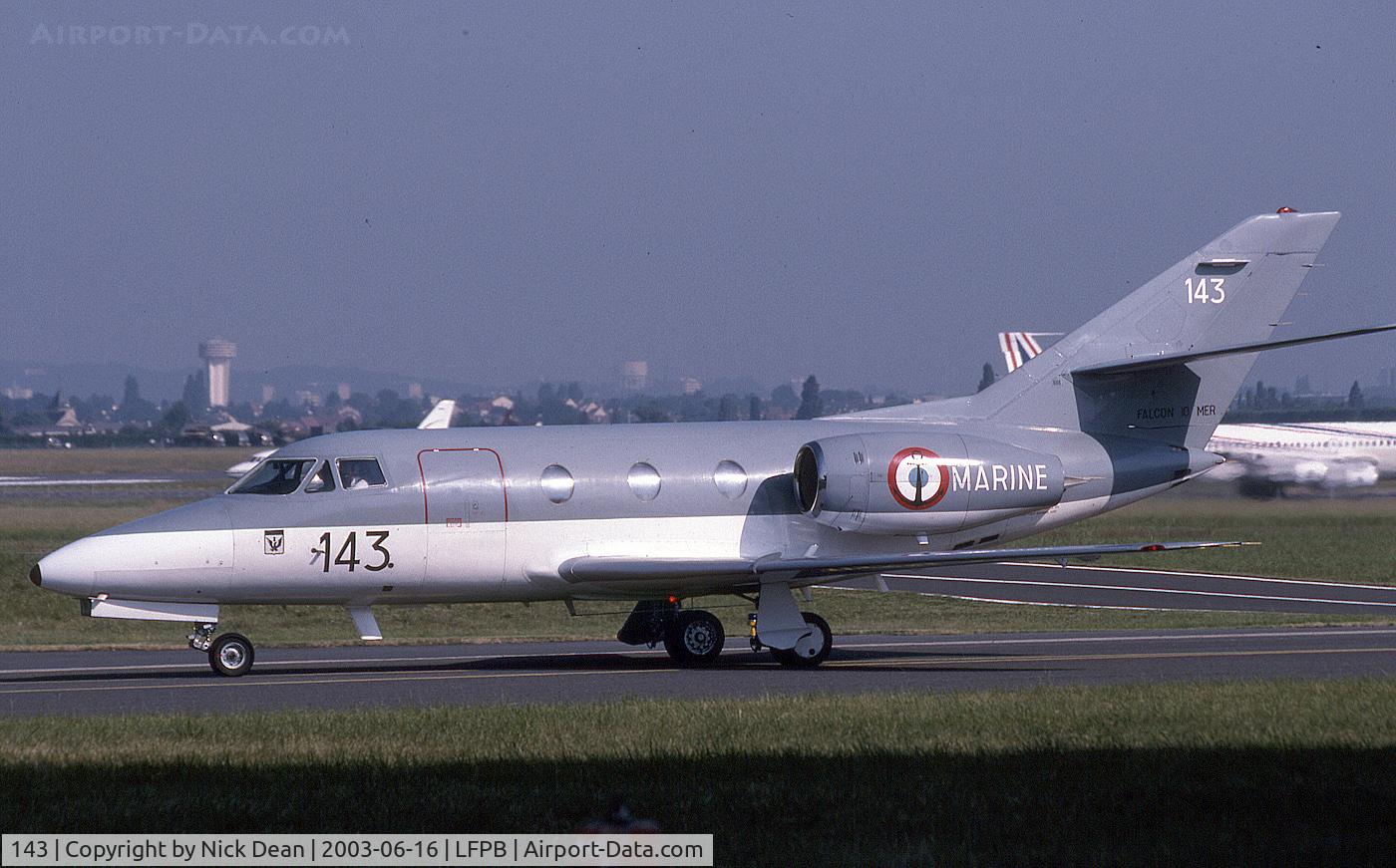 143, 1979 Dassault Falcon 10MER C/N 143, LFPB