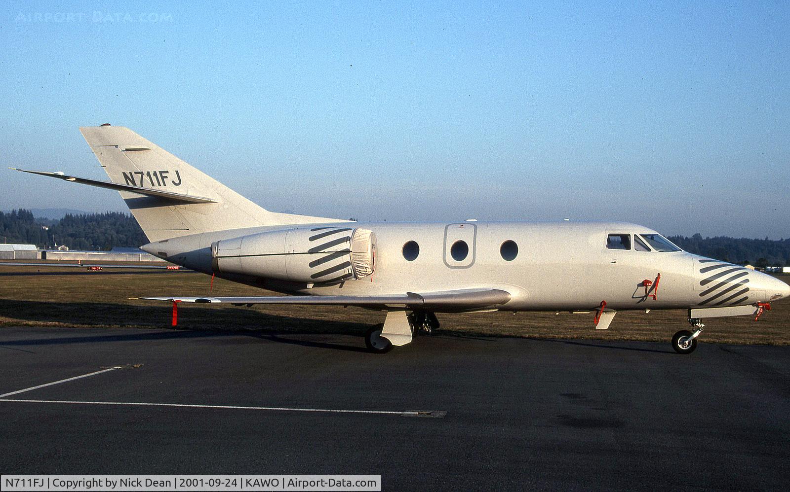 N711FJ, 1979 Dassault Falcon 10 C/N 149, KAWO (Seen here as N711FJ and currently registered N711EJ as posted)