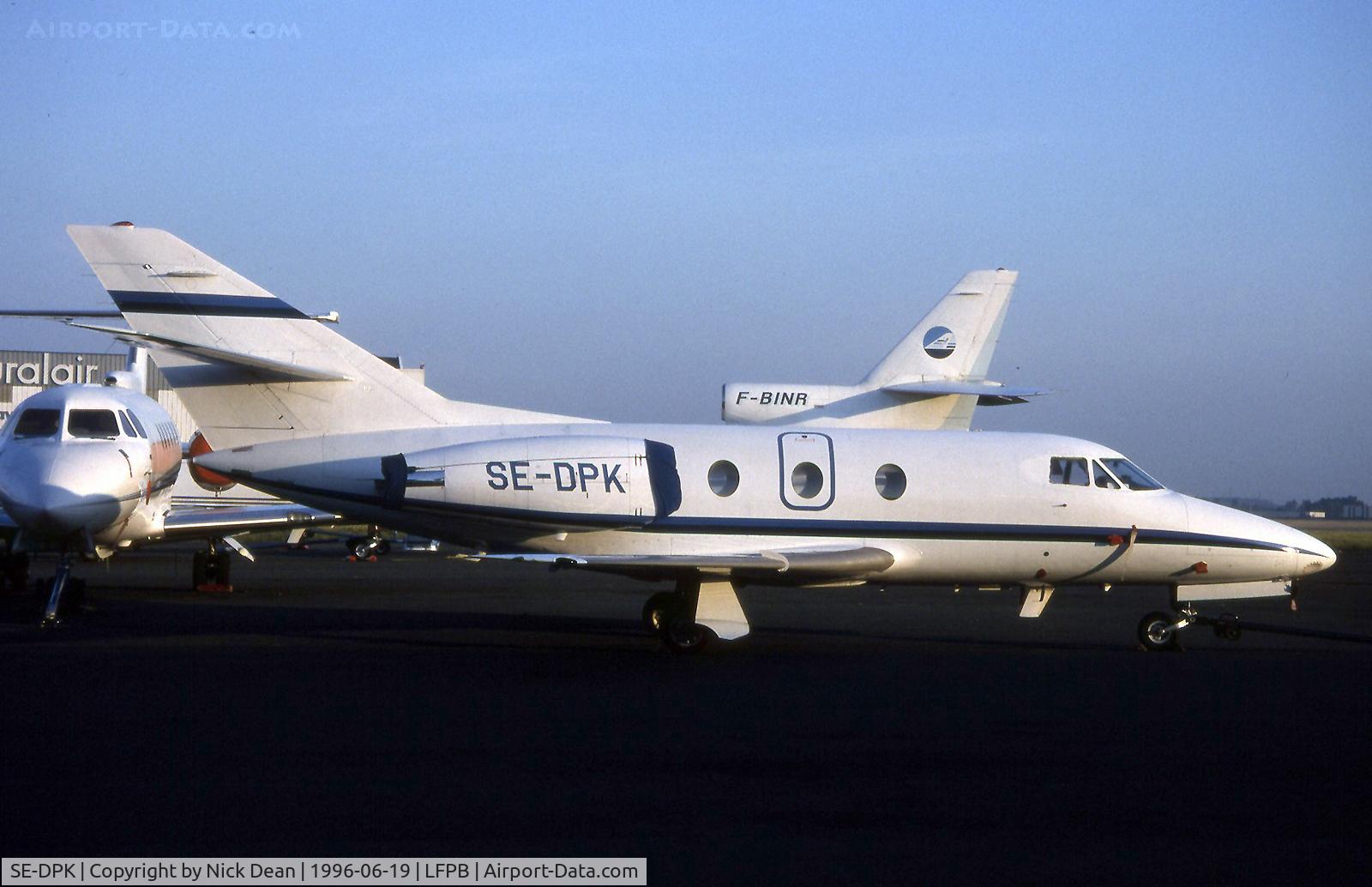 SE-DPK, 1980 Dassault Falcon 10 C/N 152, LFPB Paris Le Bourget