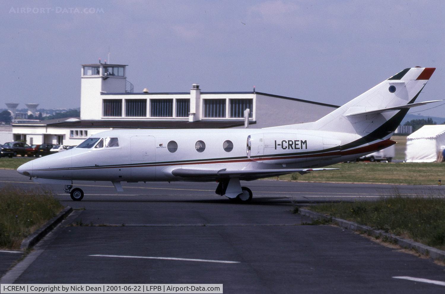 I-CREM, Dassault Falcon 10 C/N 161, LFPB Paris Le Bourget