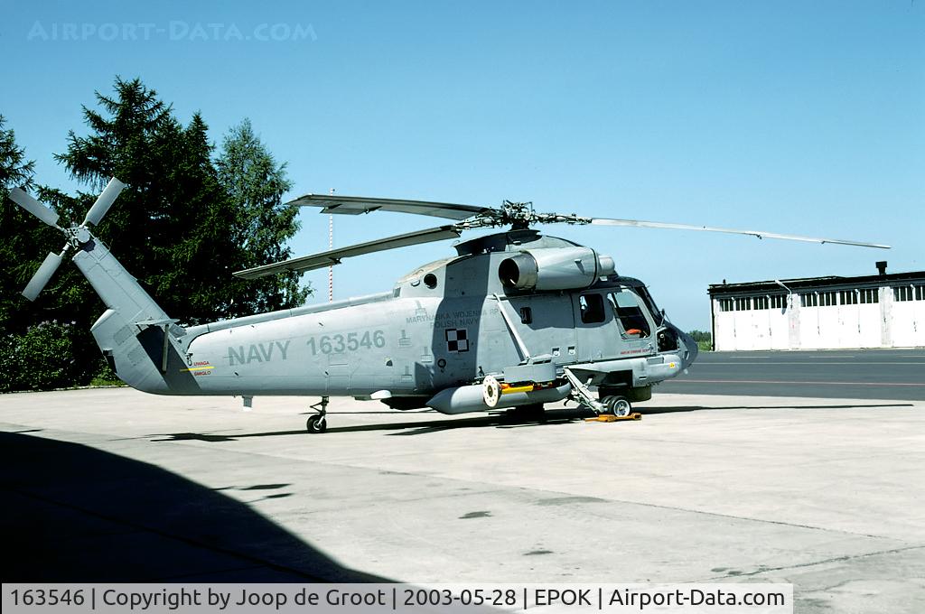 163546, Kaman SH-2G Seasprite C/N 250, The Kaman Sea Sprite was about the first western type that entered Polish forces.