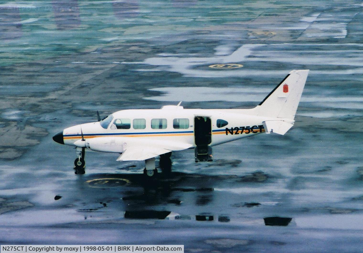 N275CT, 1979 Piper PA-31-350 Chieftain C/N 318052019, On a Wet ramp at REK