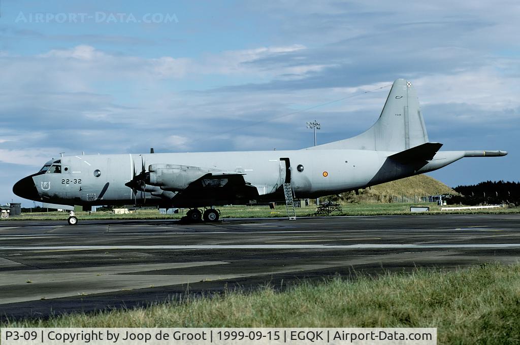 P3-09, Lockheed P-3M Orion C/N 185C-5301, Participant in the Joint Maritime Course (JMC) 1999.