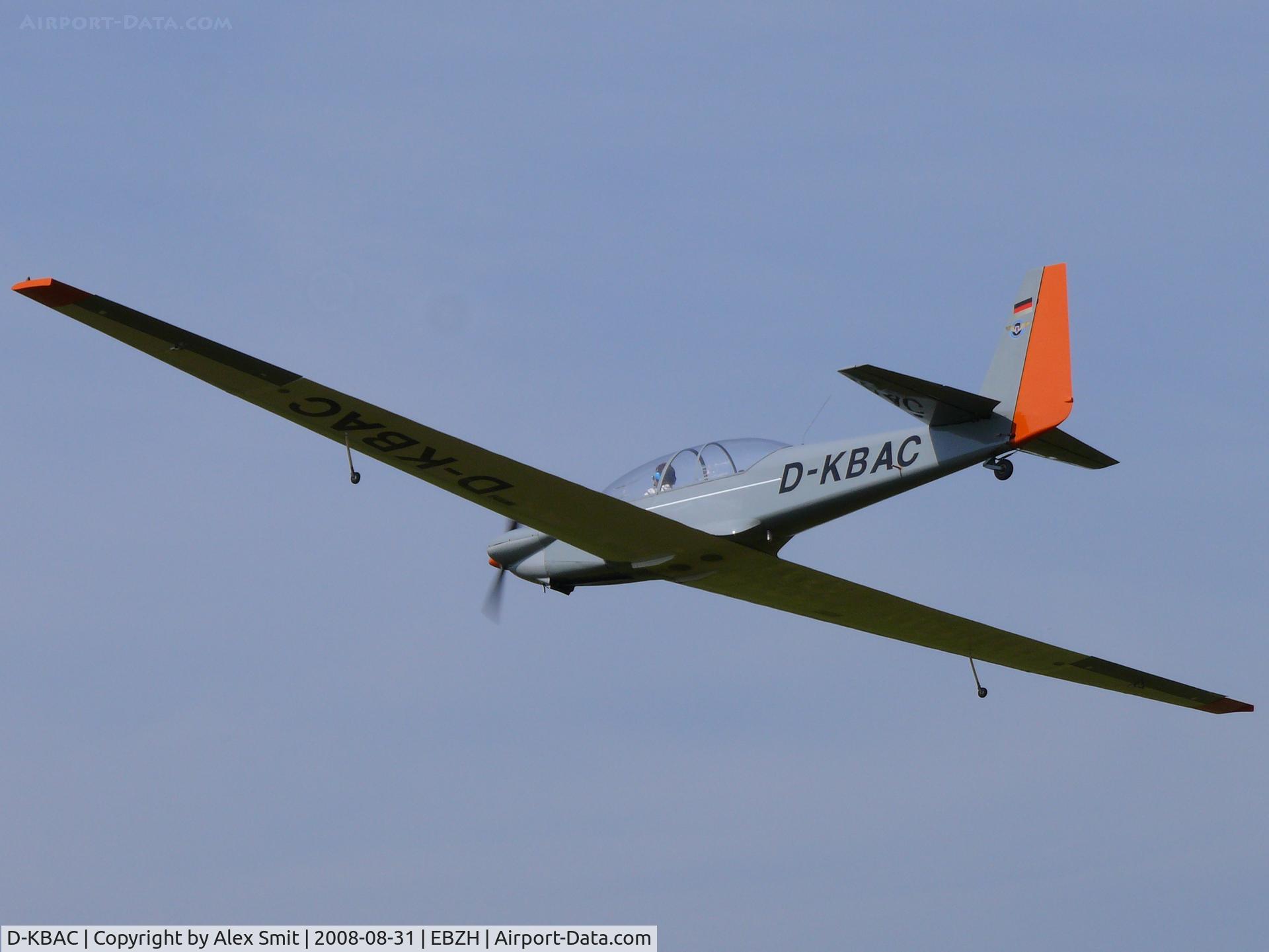 D-KBAC, 1972 Sportavia-Putzer RF-5B Sperber C/N 51009, Fournier RF-5B Sperber D-KBAC