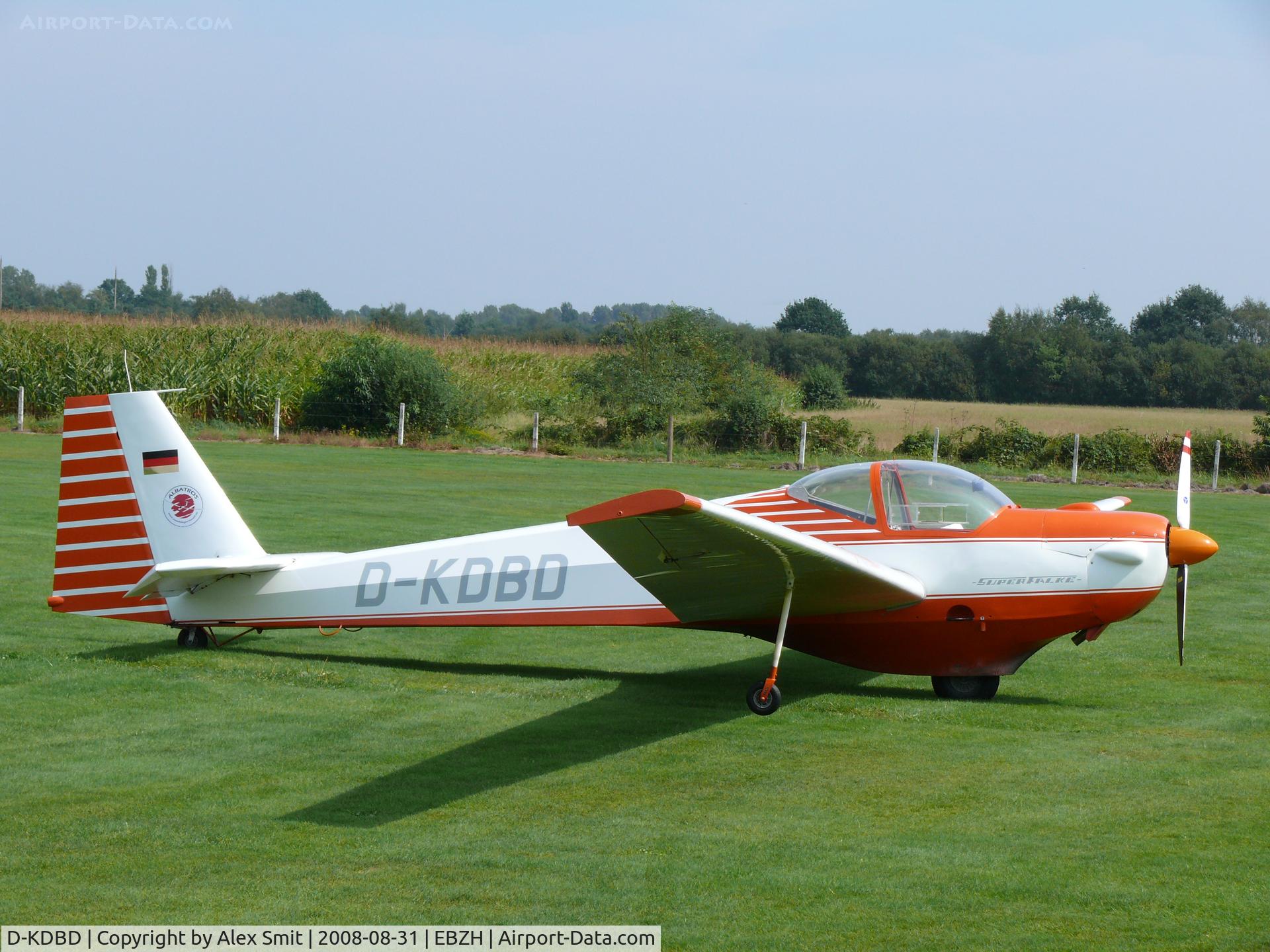D-KDBD, Scheibe SF-25E Super Falke C/N 4343, Scheibe SF-25E Super Falke