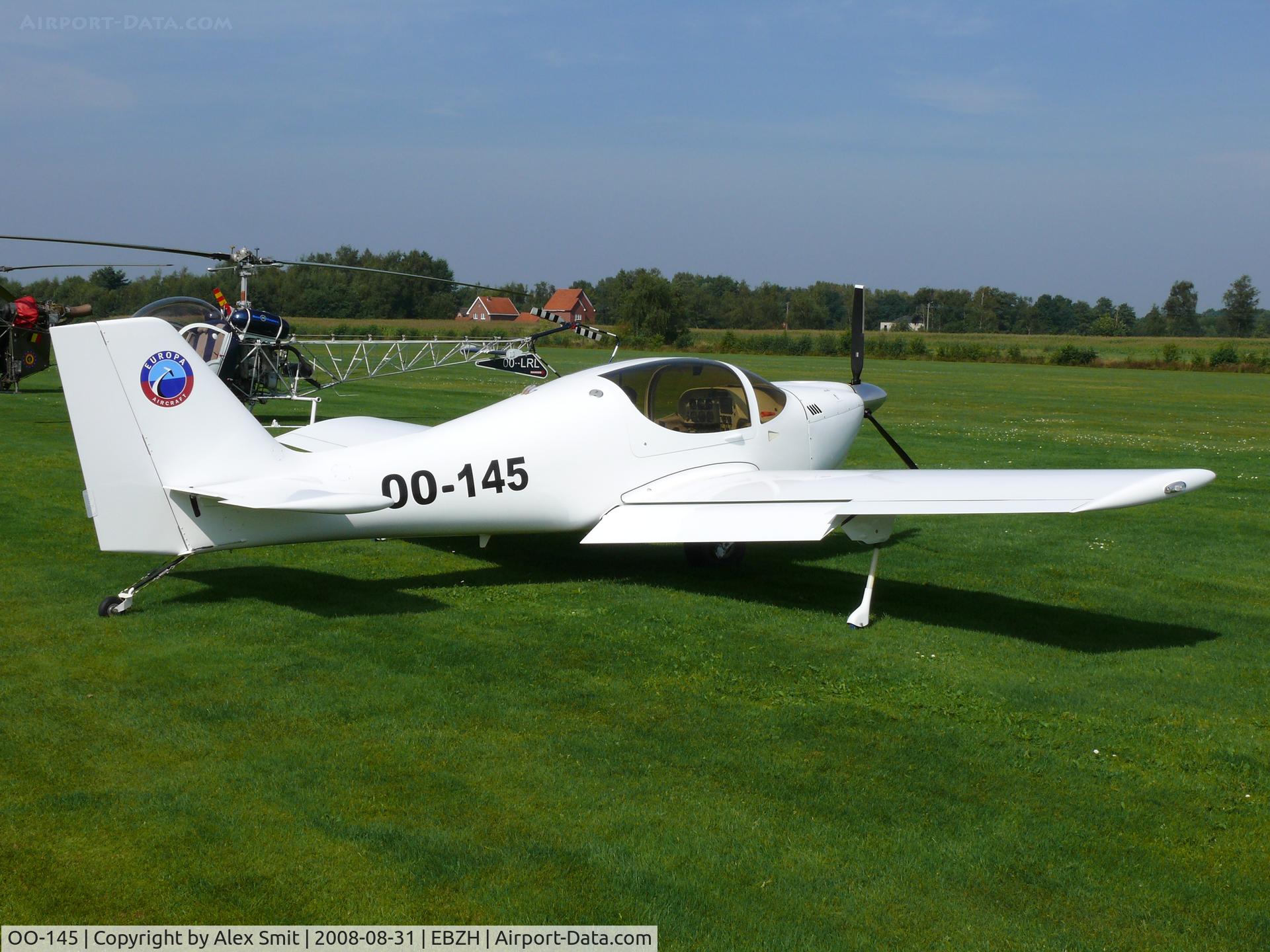 OO-145, 2004 Europa Monowheel C/N 382, Europa Aviation Europa OO-145