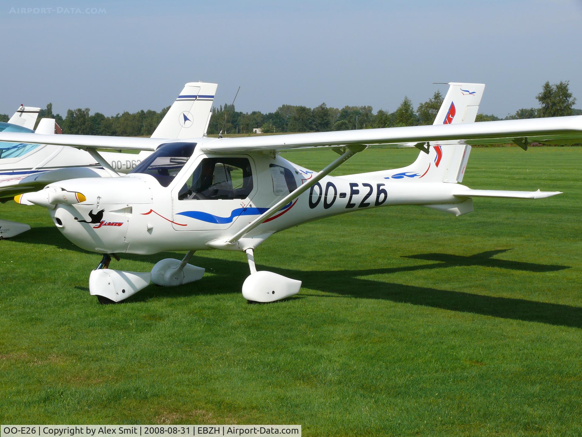 OO-E26, 2003 Jabiru UL 450 C/N 556, Jaribu 2200 Calypso OO-E26
