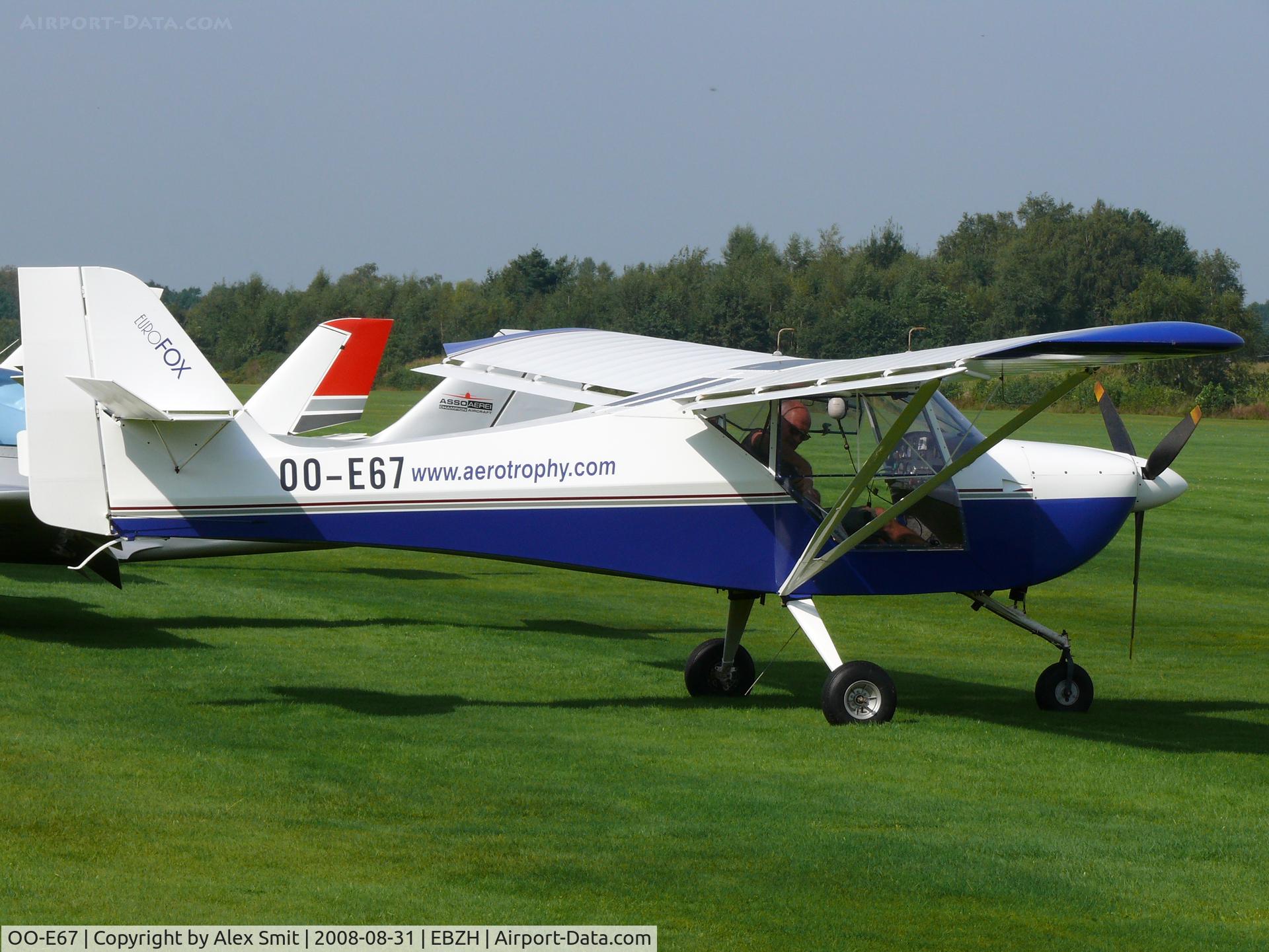 OO-E67, 2004 Aeropro Eurofox C/N 16204, Aeropro Eurofox OO-E67