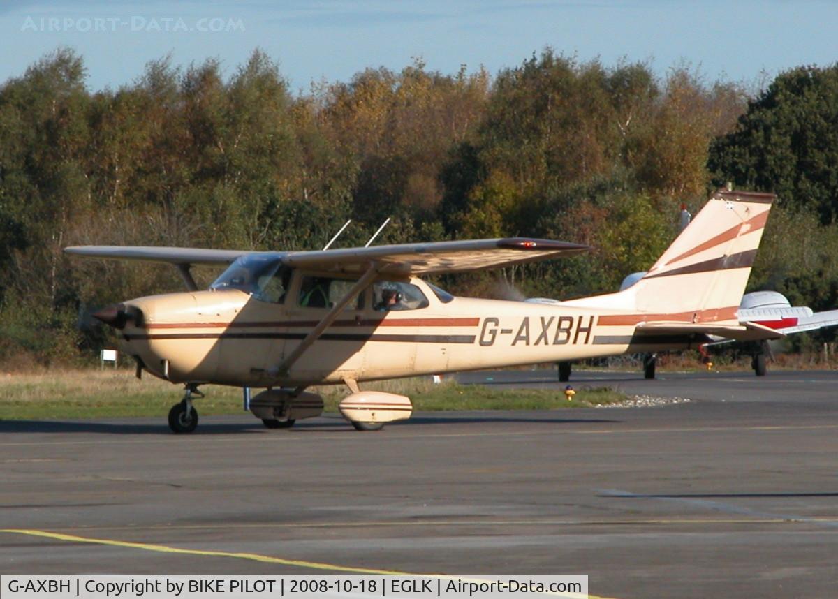 G-AXBH, 1969 Reims F172H Skyhawk C/N 0571, IN FROM POPHAM