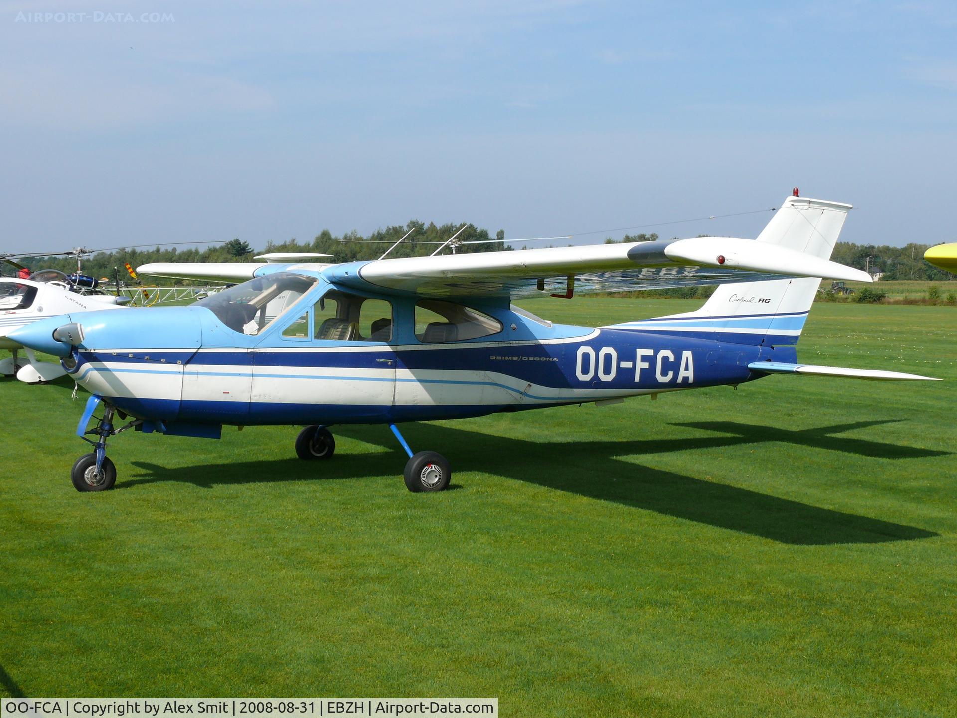 OO-FCA, Cessna 177RG Cardinal Cardinal C/N 177-0040/0204, Cessna CF177RG Cardinal OO-FCA