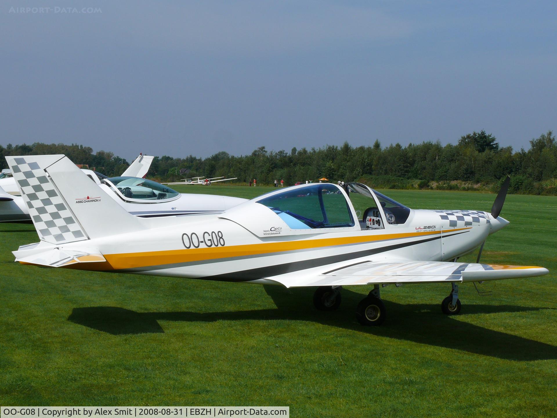 OO-G08, 2008 Asso Aerei Champion V C/N 40, Asso Aerie Champion IV OO-G08