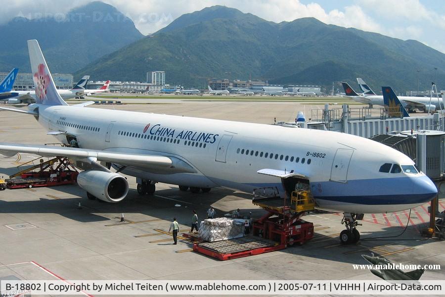 B-18802, 2001 Airbus A340-313X C/N 406, China Airlines