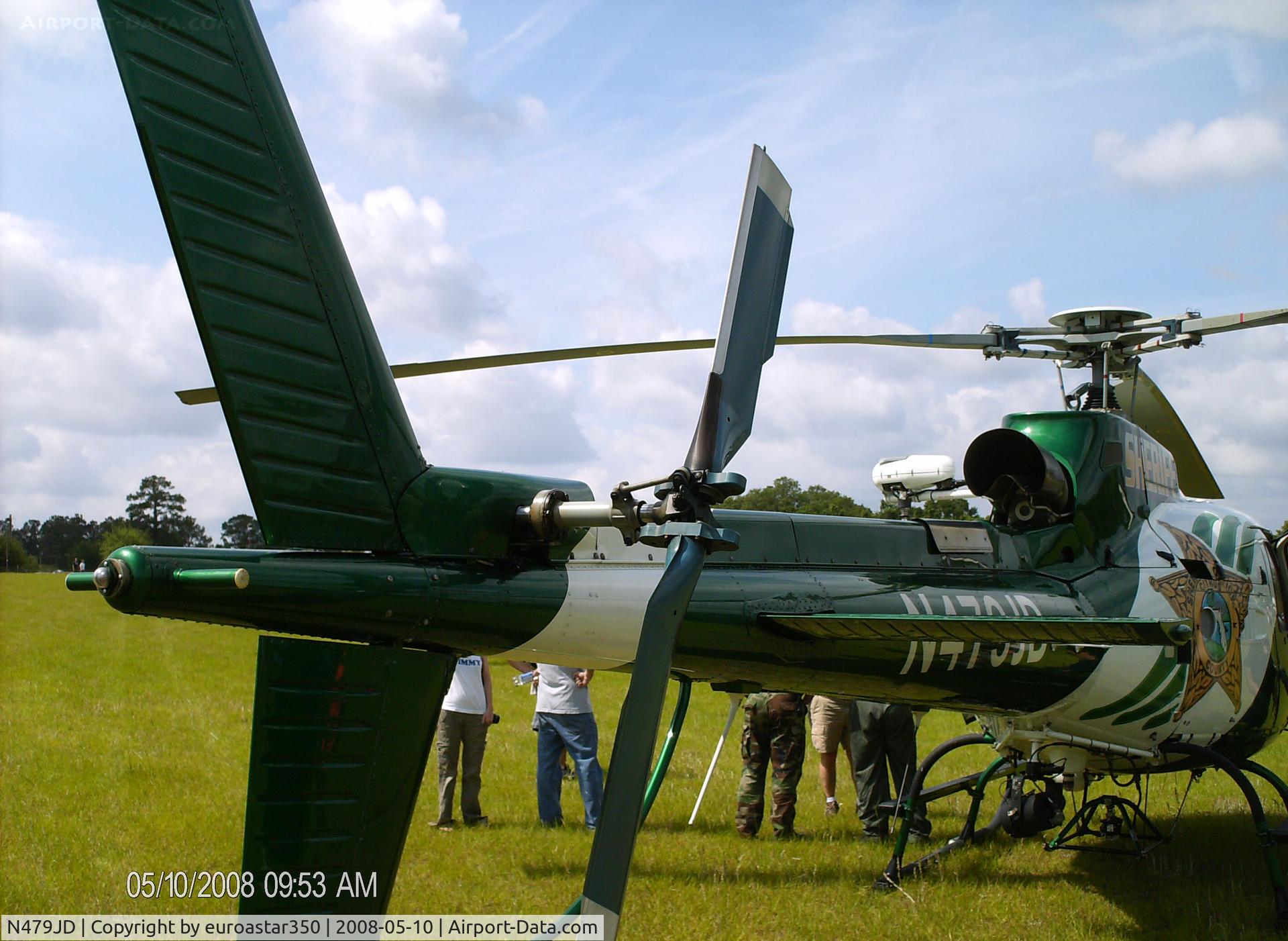 N479JD, 2006 Eurocopter AS-350B-3 Ecureuil Ecureuil C/N 4059, Static display at the Santa Fe Community College in Gainesville.