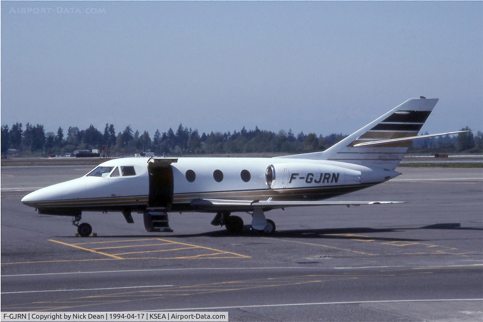 F-GJRN, Dassault Falcon 10 C/N 163, KSEA