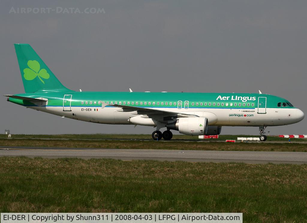 EI-DER, 2005 Airbus A320-214 C/N 2583, Rolling to his gate...