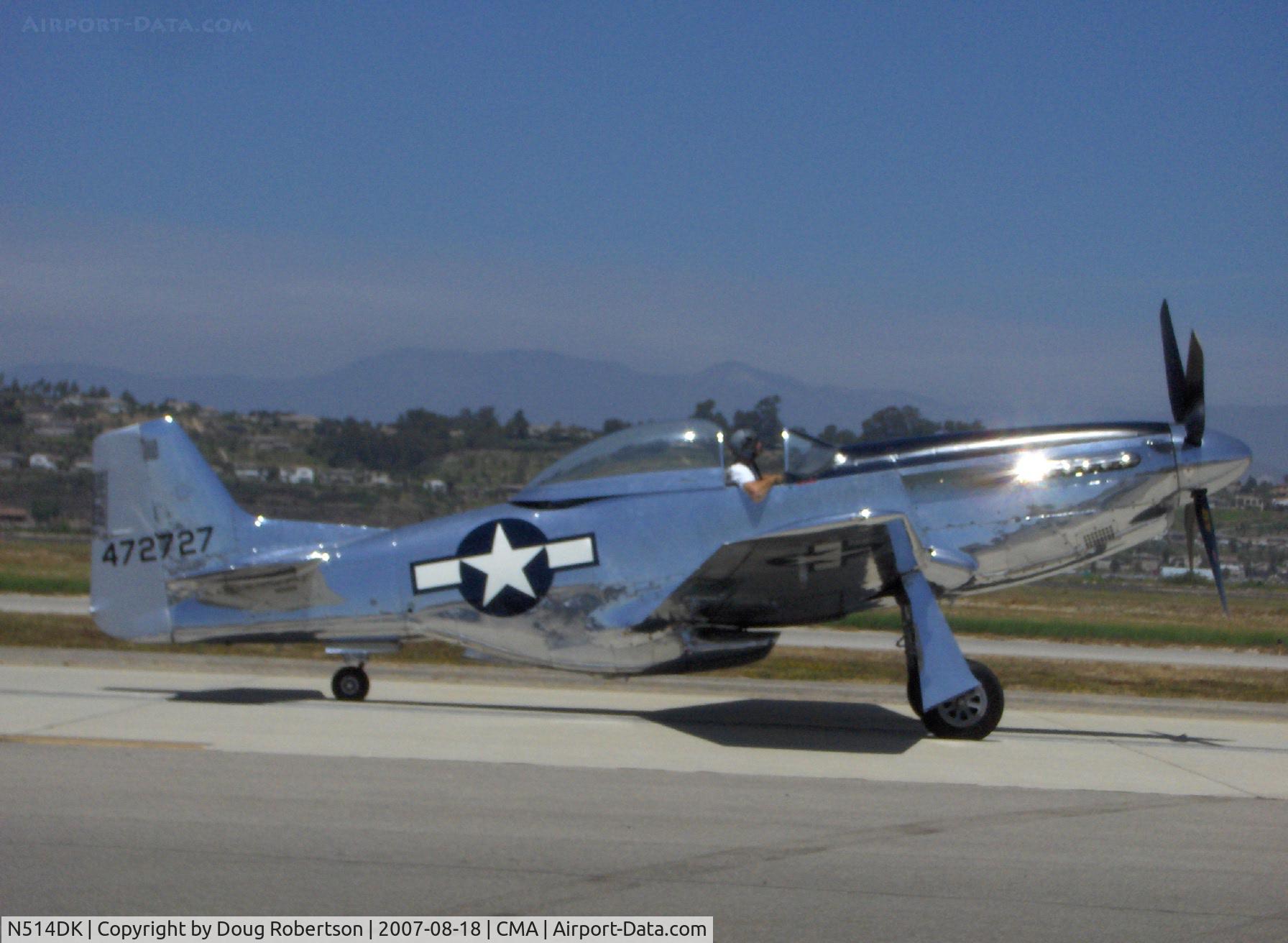 N514DK, 1945 North American P-51D Mustang C/N 45-11558, 1945 North American P-51D-25 MUSTANG, Packard-Rolls V-1650-7 1,490 Hp, Limited class