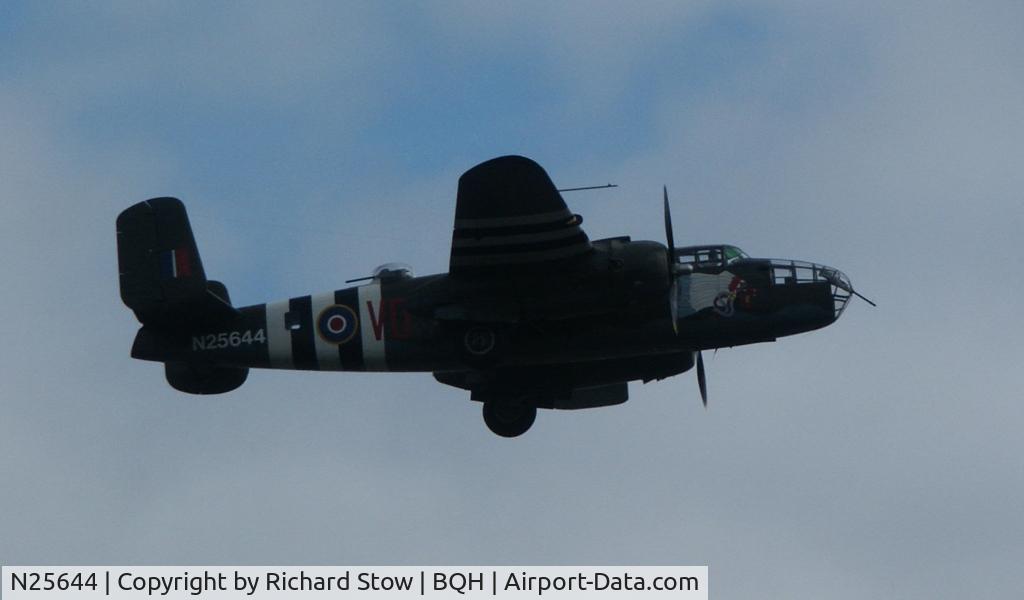 N25644, 1943 North American B-25D Mitchell C/N 100-23644, Taken at Biggin Hill Airshow circa 2000