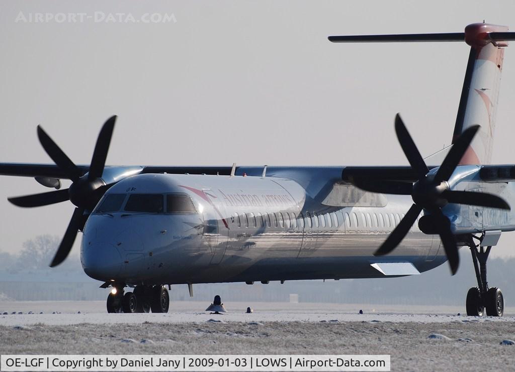 OE-LGF, 2002 De Havilland Canada DHC-8-402Q Dash 8 C/N 4068, Austrian Arrows