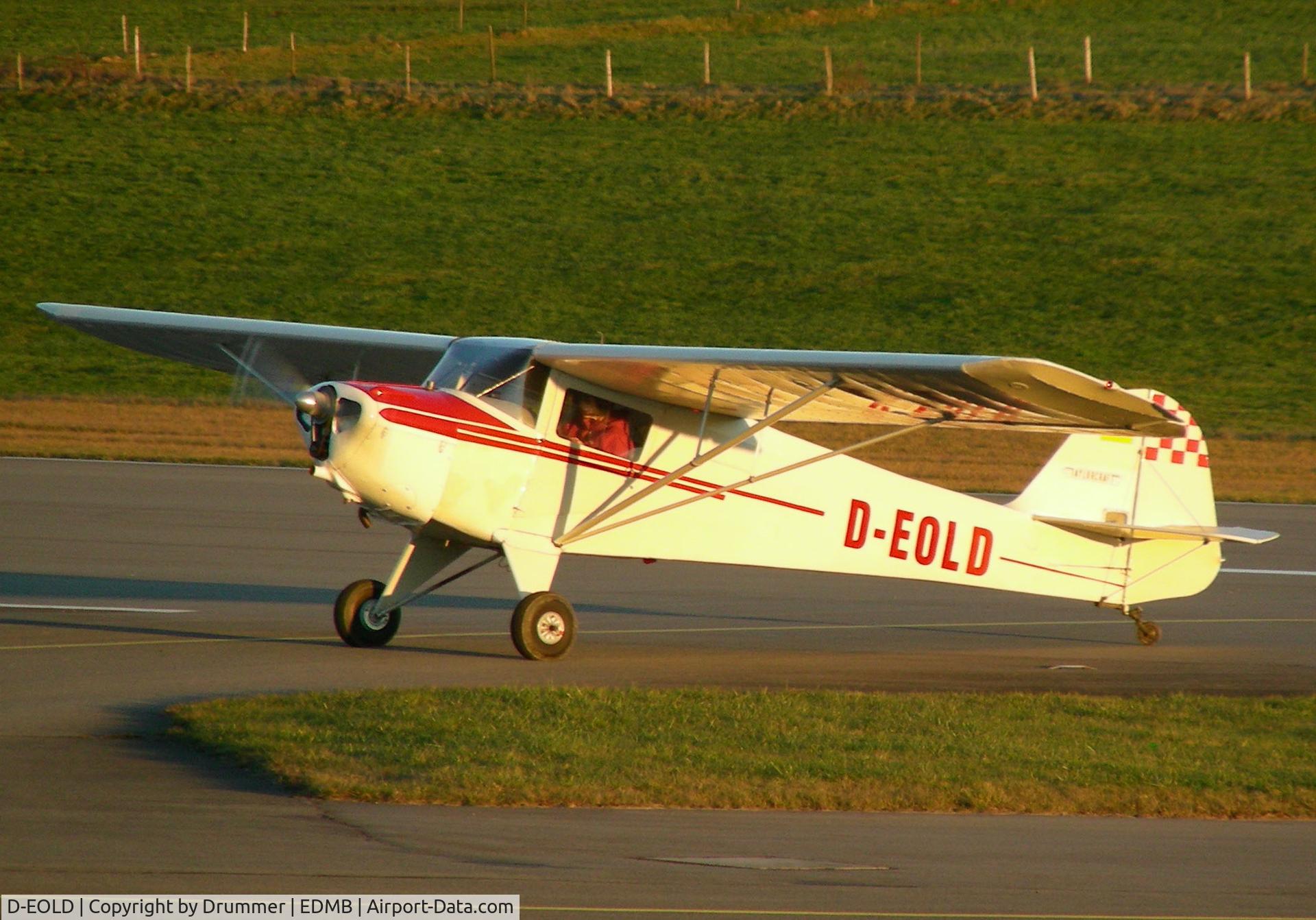 D-EOLD, 1946 Taylorcraft BC-12D Twosome C/N 10218, Taylorcraft BC 12 D