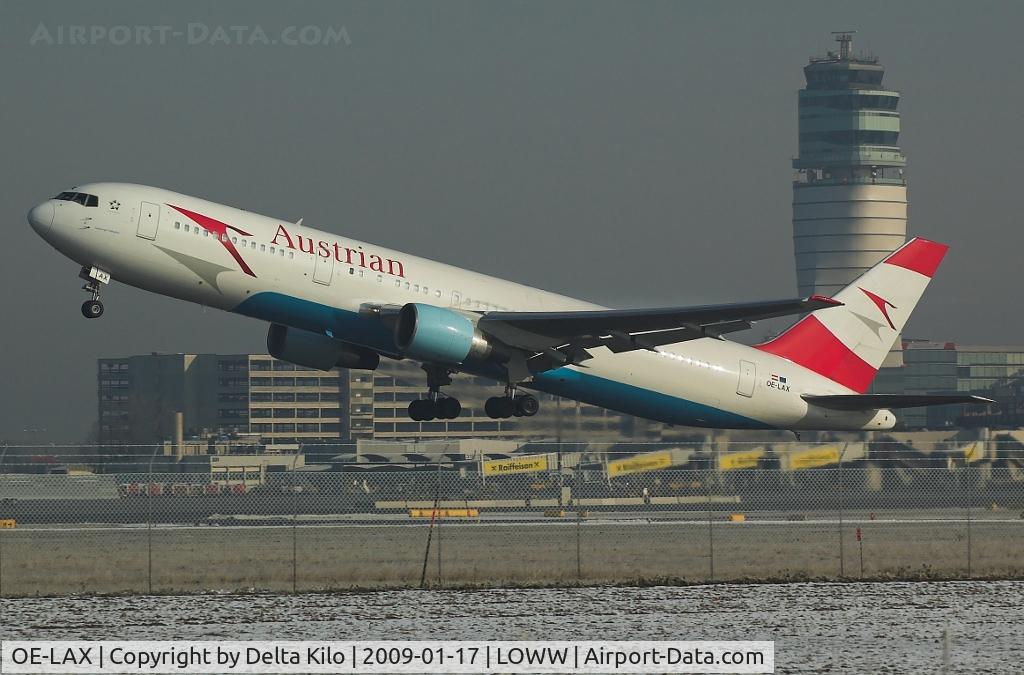 OE-LAX, 1992 Boeing 767-3Z9/ER C/N 27095, AUSTRIAN AIRLINES