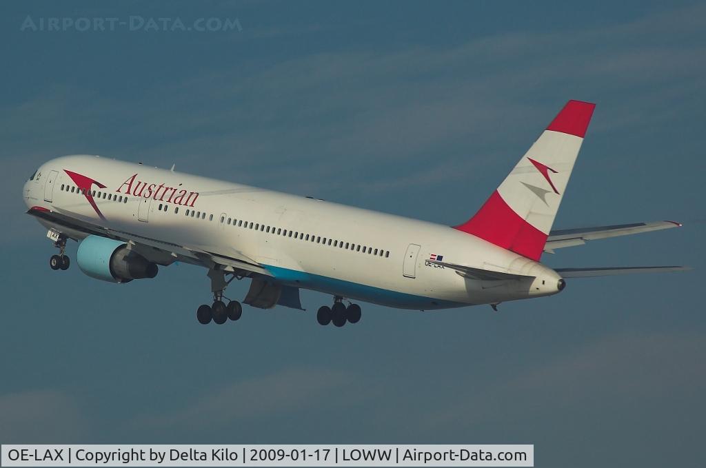 OE-LAX, 1992 Boeing 767-3Z9/ER C/N 27095, AUSTRIAN AIRLINES