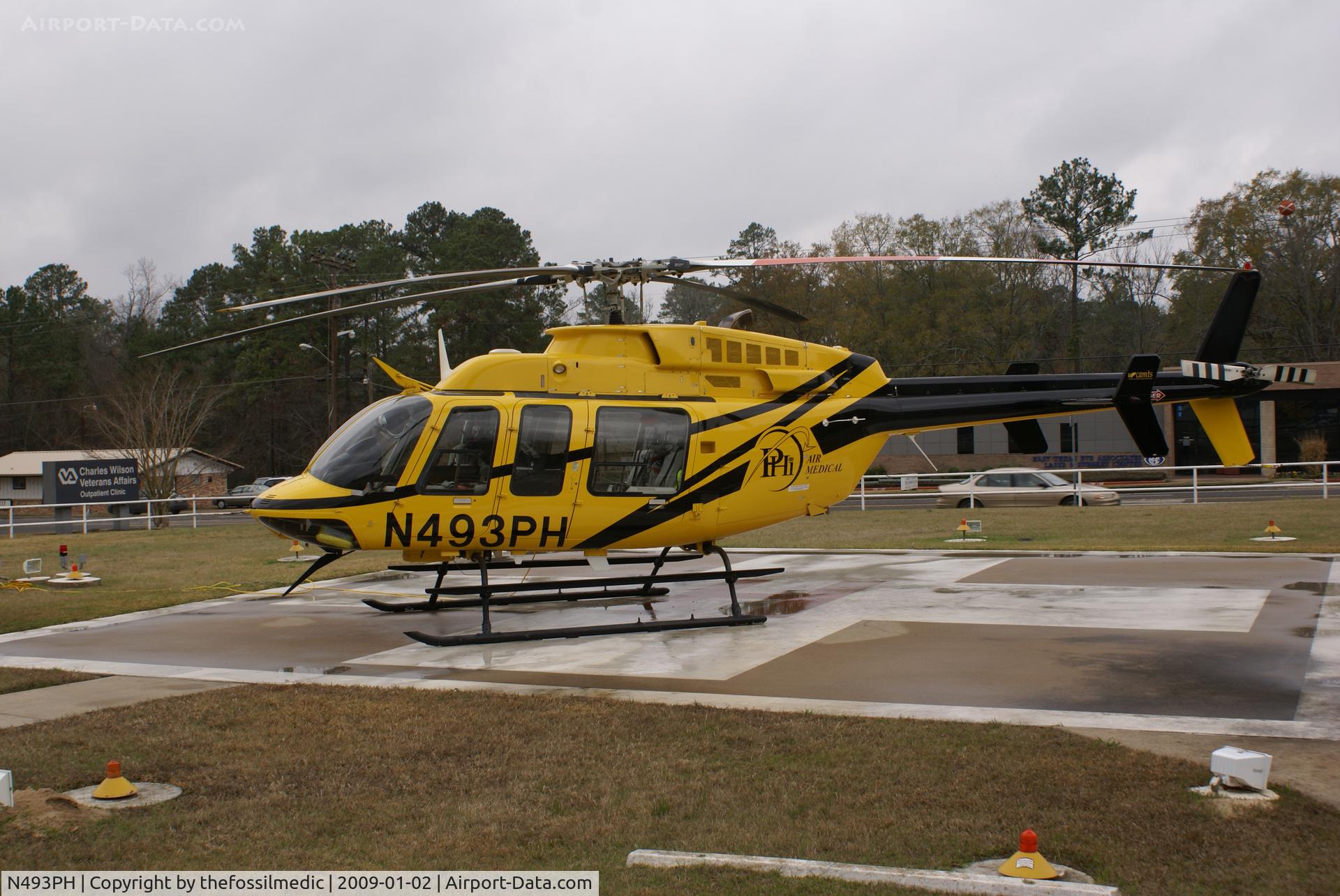 N493PH, 1999 Bell 407 C/N 53393, PHI Air Medical Med 11 Lufkin, TX