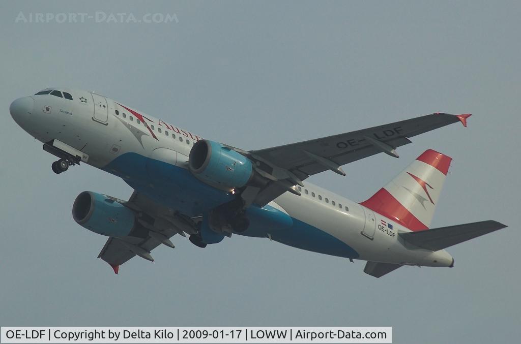 OE-LDF, 2005 Airbus A319-112 C/N 2547, AUSTRIAN AIRLINES
