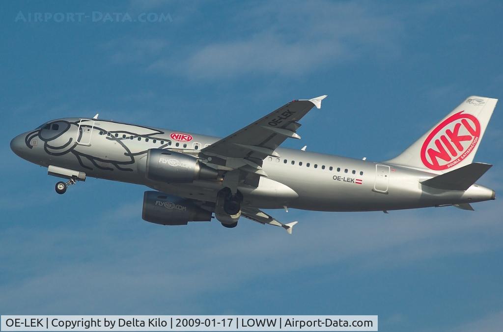 OE-LEK, 2007 Airbus A319-112 C/N 3019, NIKIS A319