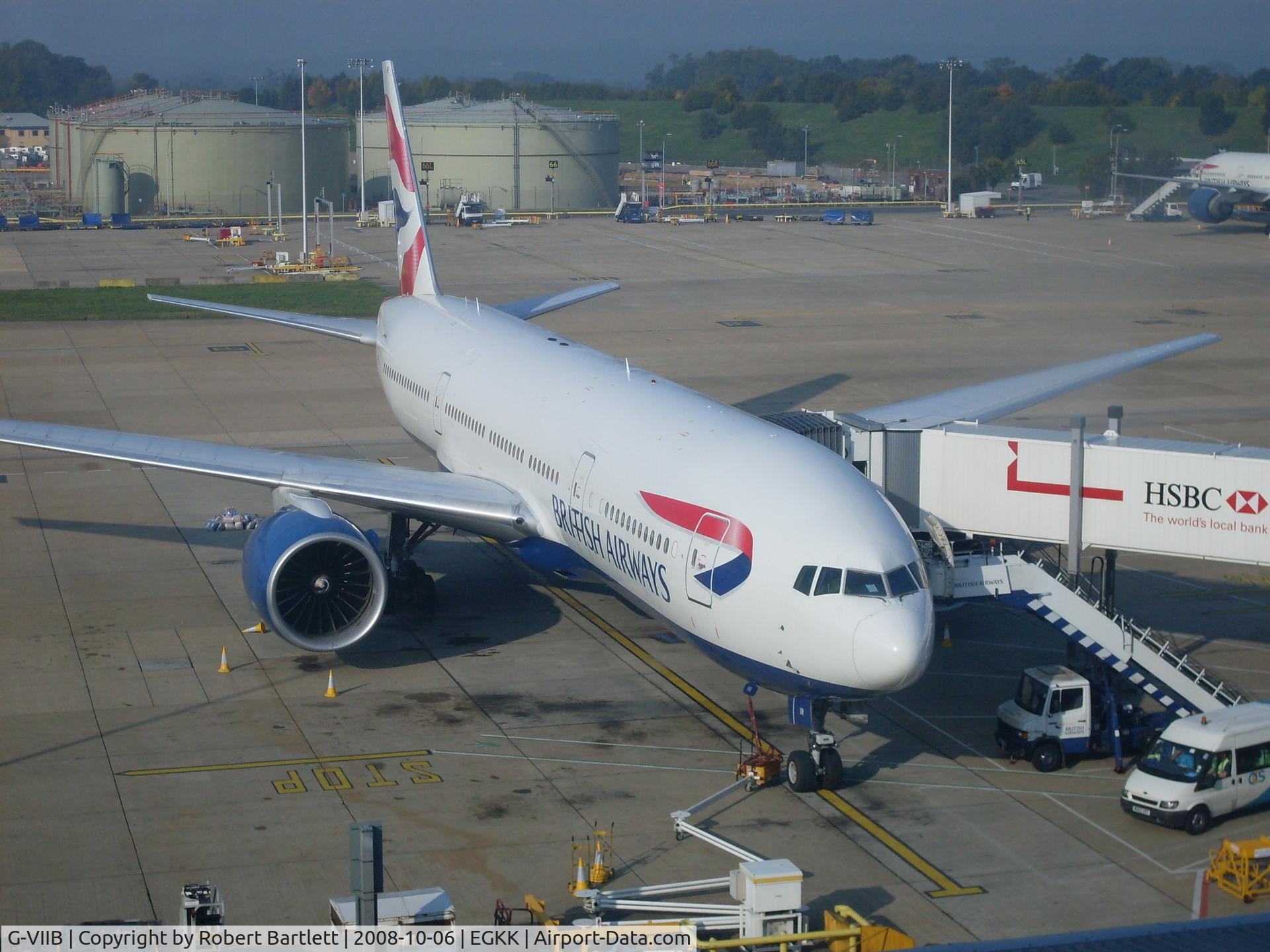 G-VIIB, 1997 Boeing 777-236 C/N 27484, Preparing for LGW-MCO