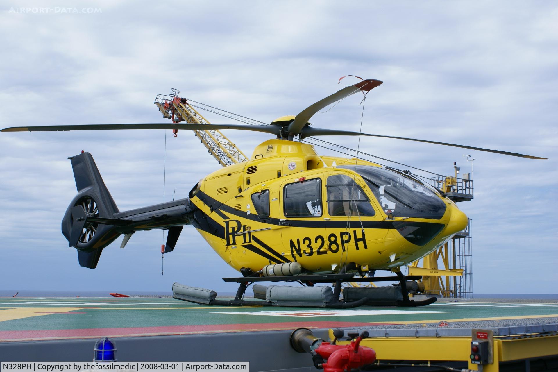 N328PH, 2006 Eurocopter EC-135P-2+ C/N 0450, Gulf of Mexico Green Canyon 613