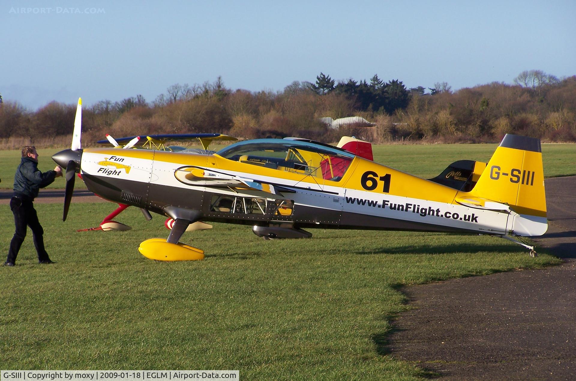 G-SIII, 1994 Extra EA-300 C/N 058, EXTRA 300