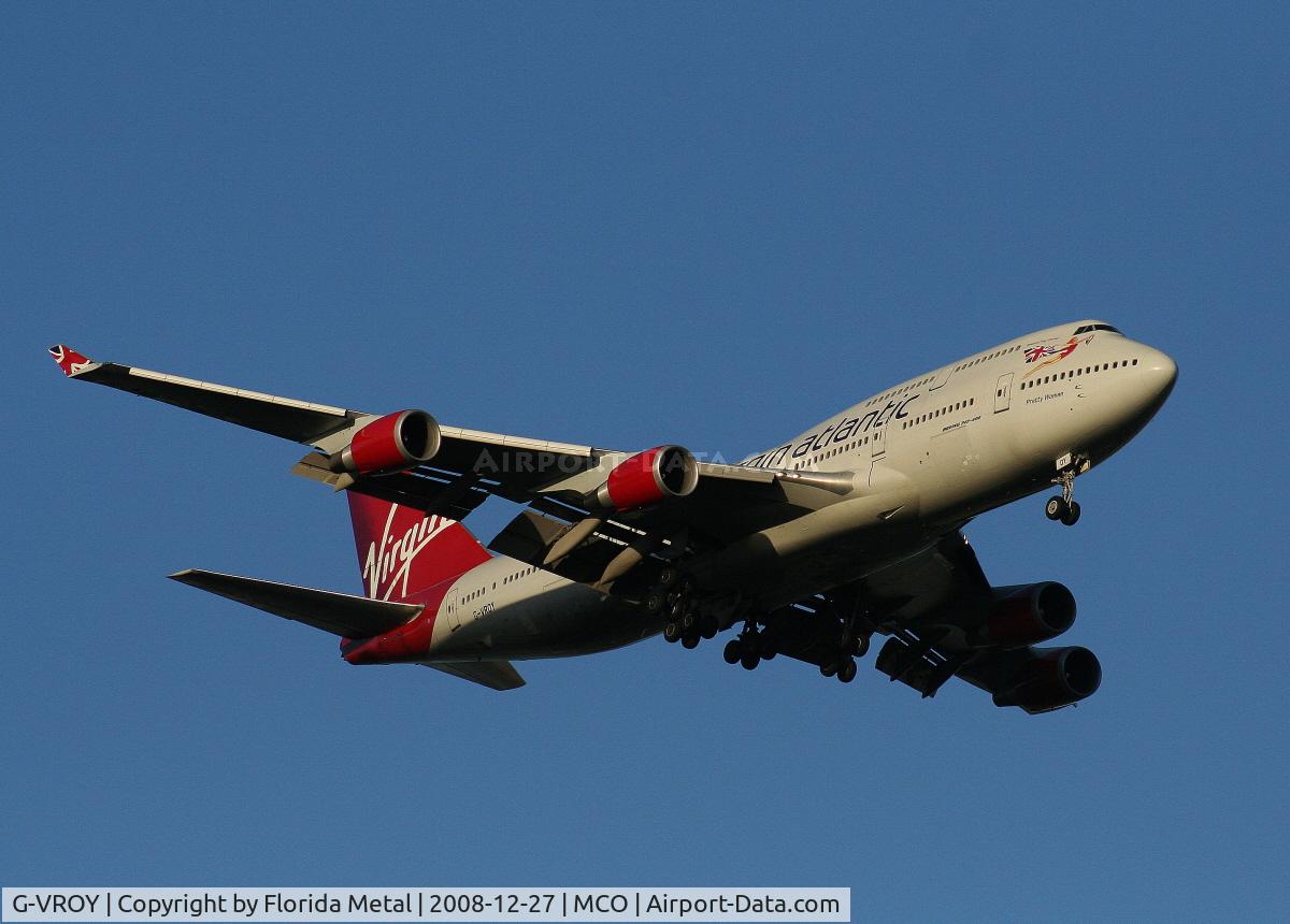 G-VROY, 2001 Boeing 747-443 C/N 32340, Virgin Atlantic 747-400